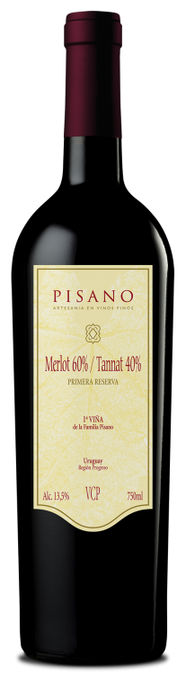 MERLOT-TANNAT - 1° VIÑA DE LA FAMILIA PISANO